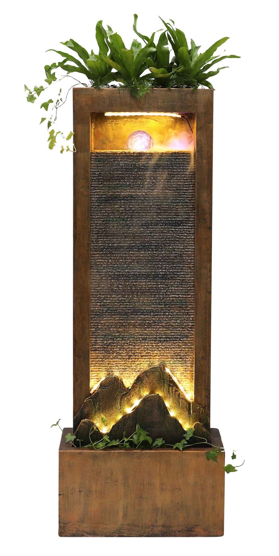 Zahradní fontána BestBerg EF-25 / polyresin / 47 x 26 x 127 cm Varianta: ivi0