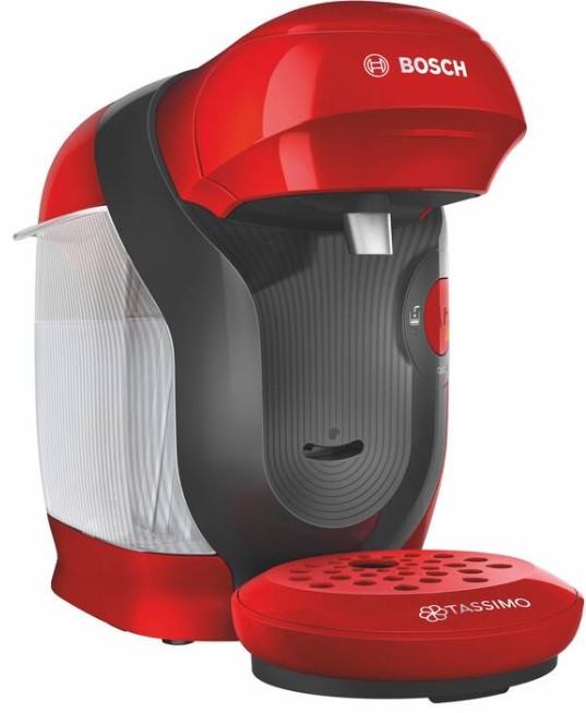 Kapslový kávovar Espresso Bosch Tassimo Style TAS1103 / 3,3 bar / 0,7 l / černá/červená Varianta: ivi1
