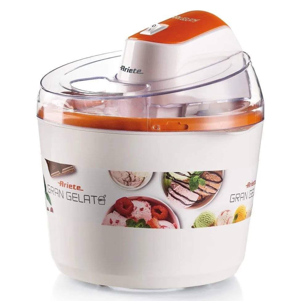 Výrobník zmrzliny Ariete Gran Gelato 642 / 12 W / 1,5 l / bílá Varianta: ivi1