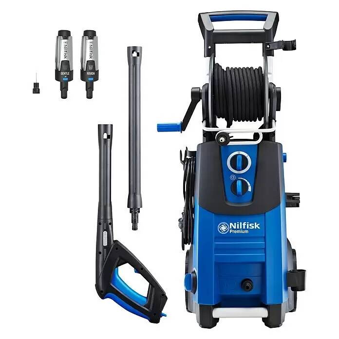 Tlaková myčka Nilfisk Premium 190-12 EU / 3300 W / max. tlak 190 bar / průtok 650 l/h / modrá Varianta: ivi1