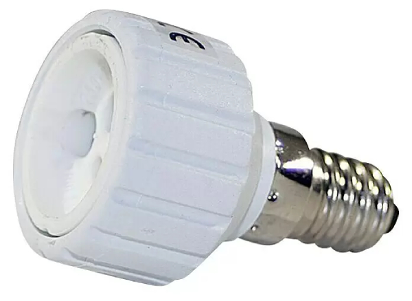 German Adaptér lampové objímky / E14 / GU10 / bílá Varianta: ivi1