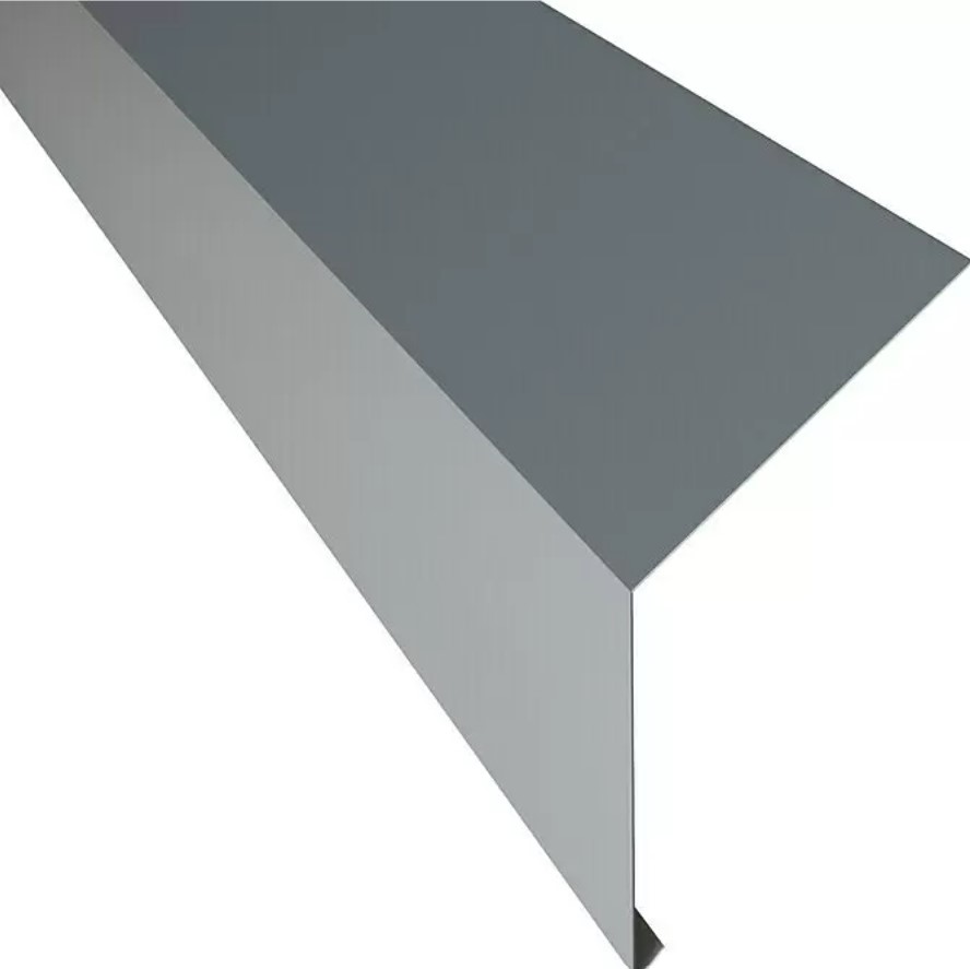 Okapní lišta Bravo PP12 / 100 cm / ocel / antracitově šedá Varianta: ivi1