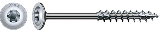 Vrut pro dřevostavby Spax / 8 x 34 mm / částečný závit Torx 40 Wirox / 50 ks / stříbrná Varianta: ivi0