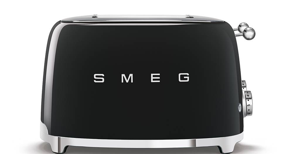 Topinkovač Smeg 50's style TSF03BLEU / 4 x 4 / 2000 W / lesklá černá Varianta: ivi4
