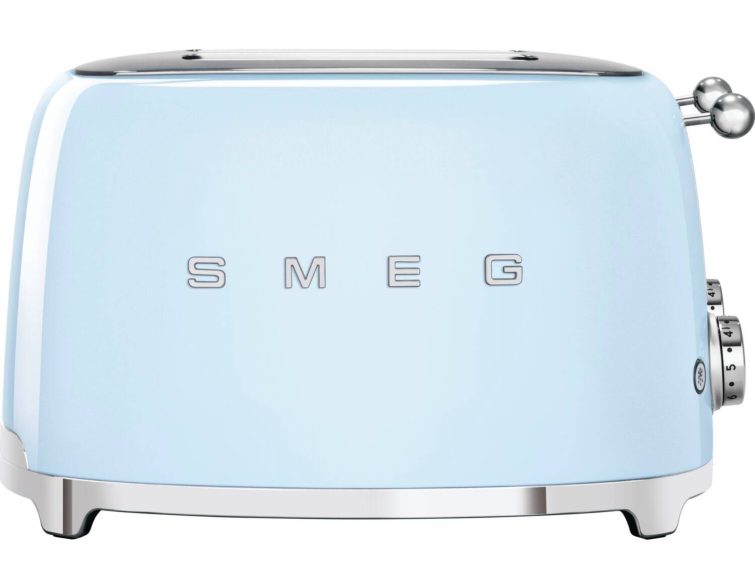 Topinkovač Smeg 50's style TSF03PBEU / 4 x 4 / 2000 W / pastelově modrá Varianta: ivi1