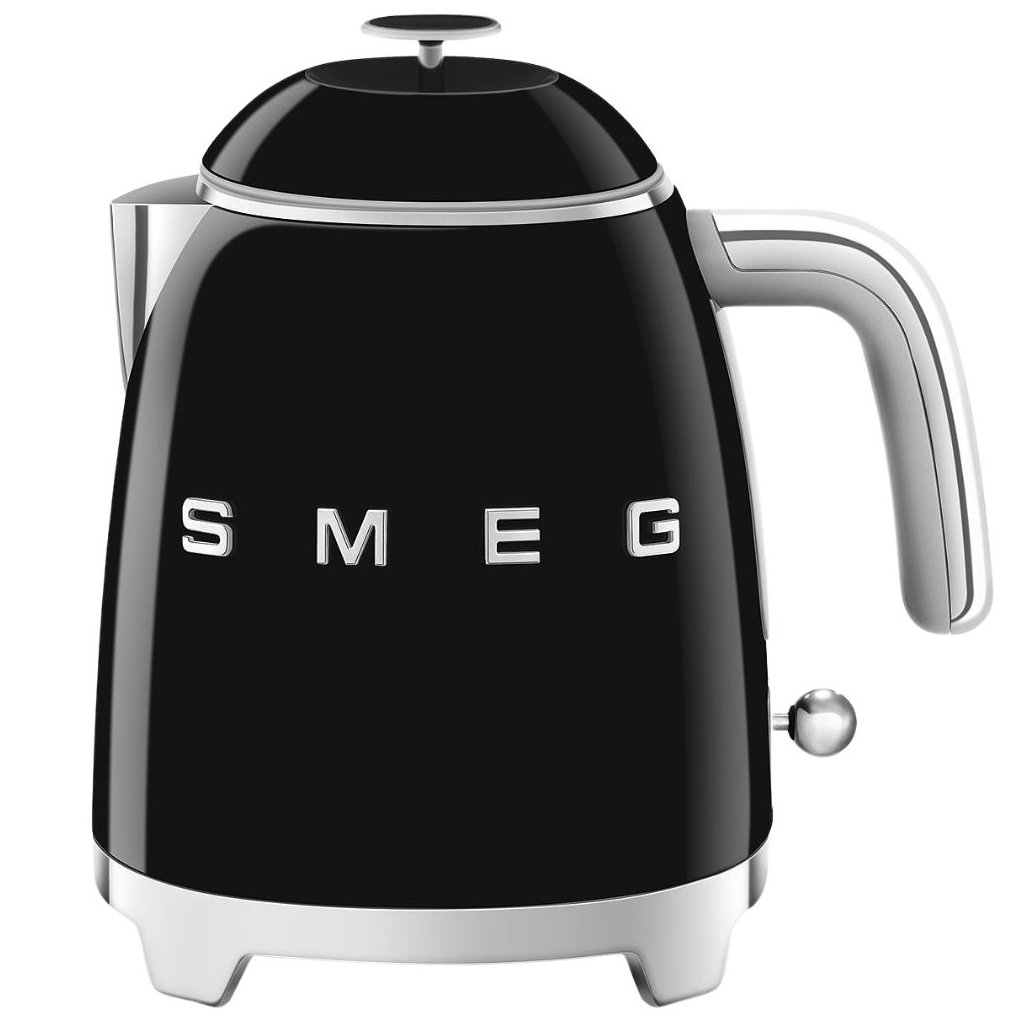 Rychlovarná konvice Smeg 50's style KLF05BLEU / 1400 W / 0,8 l / lesklá černá Varianta: ivi4