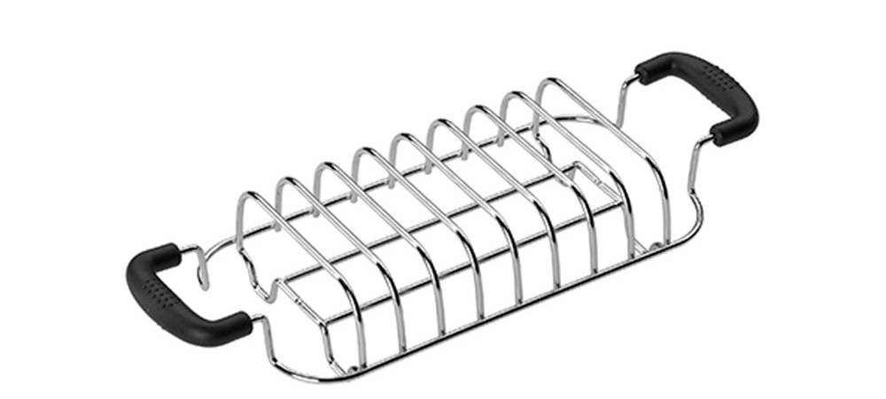 Rozpékač pečiva TSBW01 / příslušenství k topinkovači Smeg TSF01/03 / nerezová ocel Varianta: ivi20