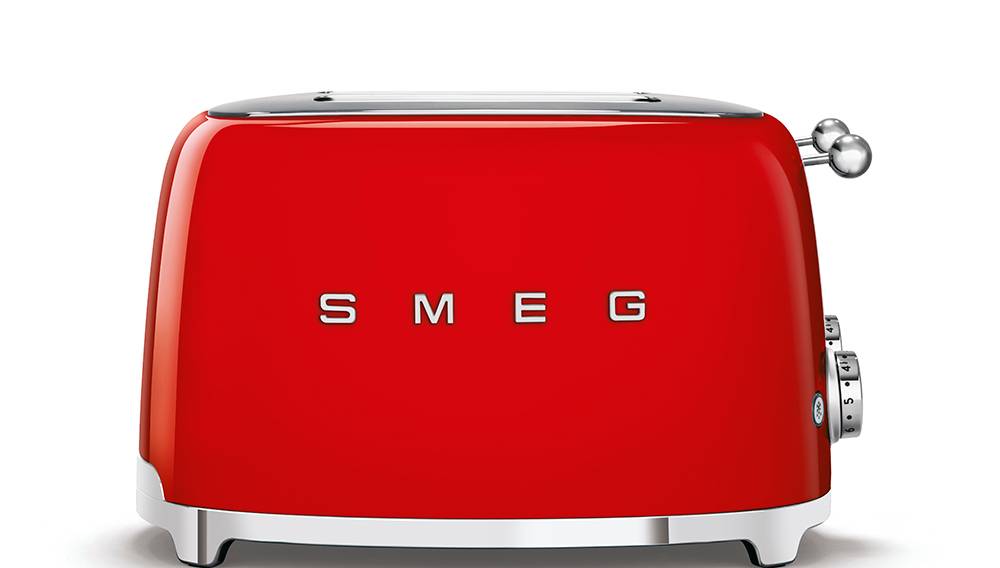 Topinkovač Smeg 50's style TSF03RDEU / 4 x 4 / 2000 W / lesklá červená Varianta: ivi5