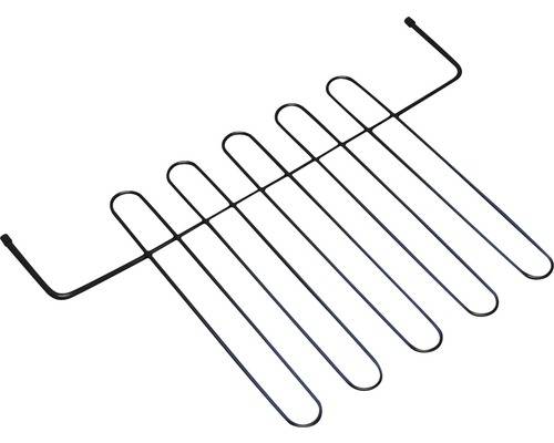 German Mřížka na dřezovou vaničku / 42 cm / nerezová ocel / černá Varianta: ivi0