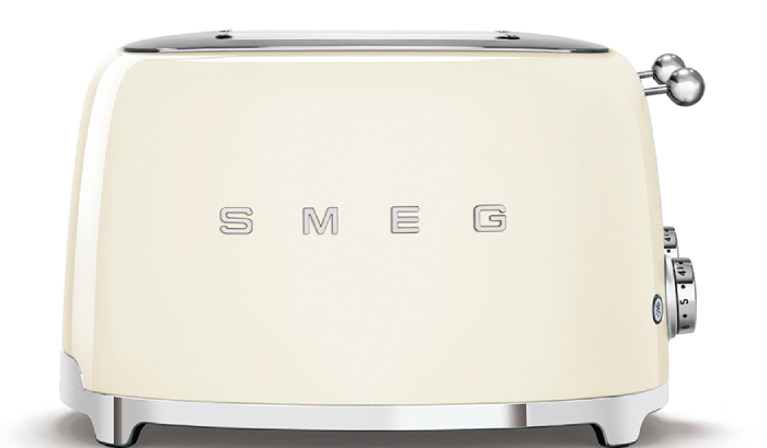 Topinkovač Smeg 50's style TSF03CREU / 4x4 / 2000 W / lesklá krémová Varianta: ivi5