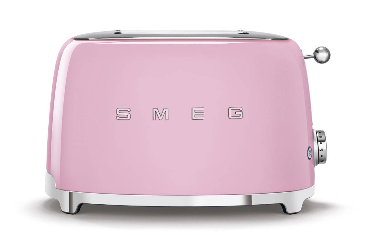 Topinkovač Smeg 50's style TSF01PKEU / 950 W / růžová Varianta: ivi1