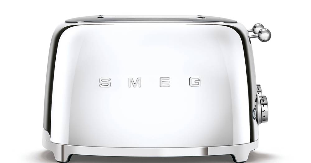 Topinkovač Smeg 50's style TSF03SSEU / 4x4 / 2000 W / nerezová ocel / chrom Varianta: ivi2