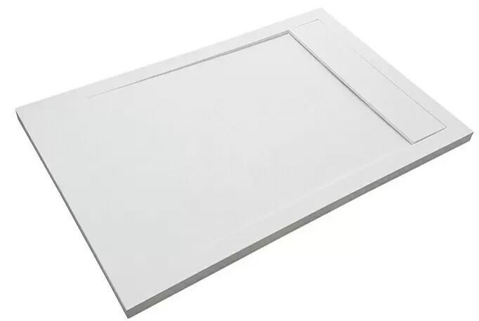 German Sprchová vanička Manhattan / 140 x 80 cm / obdélníkový tvar / kompozit / bílá Varianta: ivi1