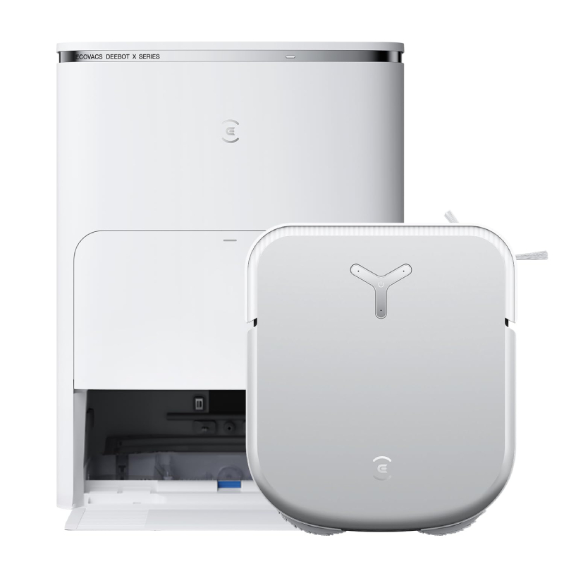 Robotický vysavač Ecovacs DEX86 Deebot X2 OMNI / funkce mopování / výdrž baterie 186 min. / 62,5 dB / 45 W / 8 kPa / bílá Varianta: ivi5