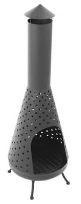 Red Fire Venkovní krb RedFire Napa / (O x V) 35 x 108 cm / ocel / černá Varianta: ivi1