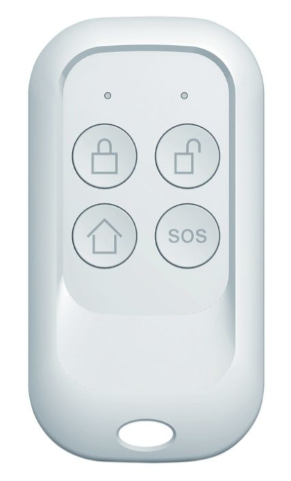 Dálkové ovládání bezdrátového zabezpečovacího systému Clarer F03 / max. dosah 100 m / bílá Varianta: ivi0