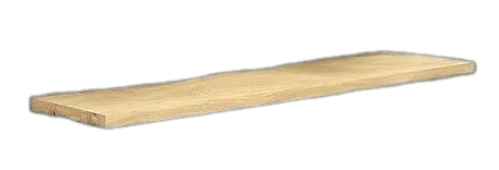 German Dekorativní nástěnná police / 80 x 30 x 1,6 cm / dřevotříska / dekor sukovitý dub Varianta: ivi0