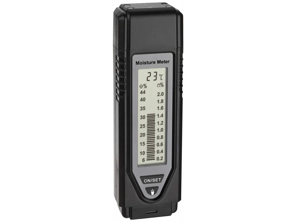 Měřič vlhkosti stavebních materiálů TFA Dostmann / 1,5 V / černá Varianta: ivi0