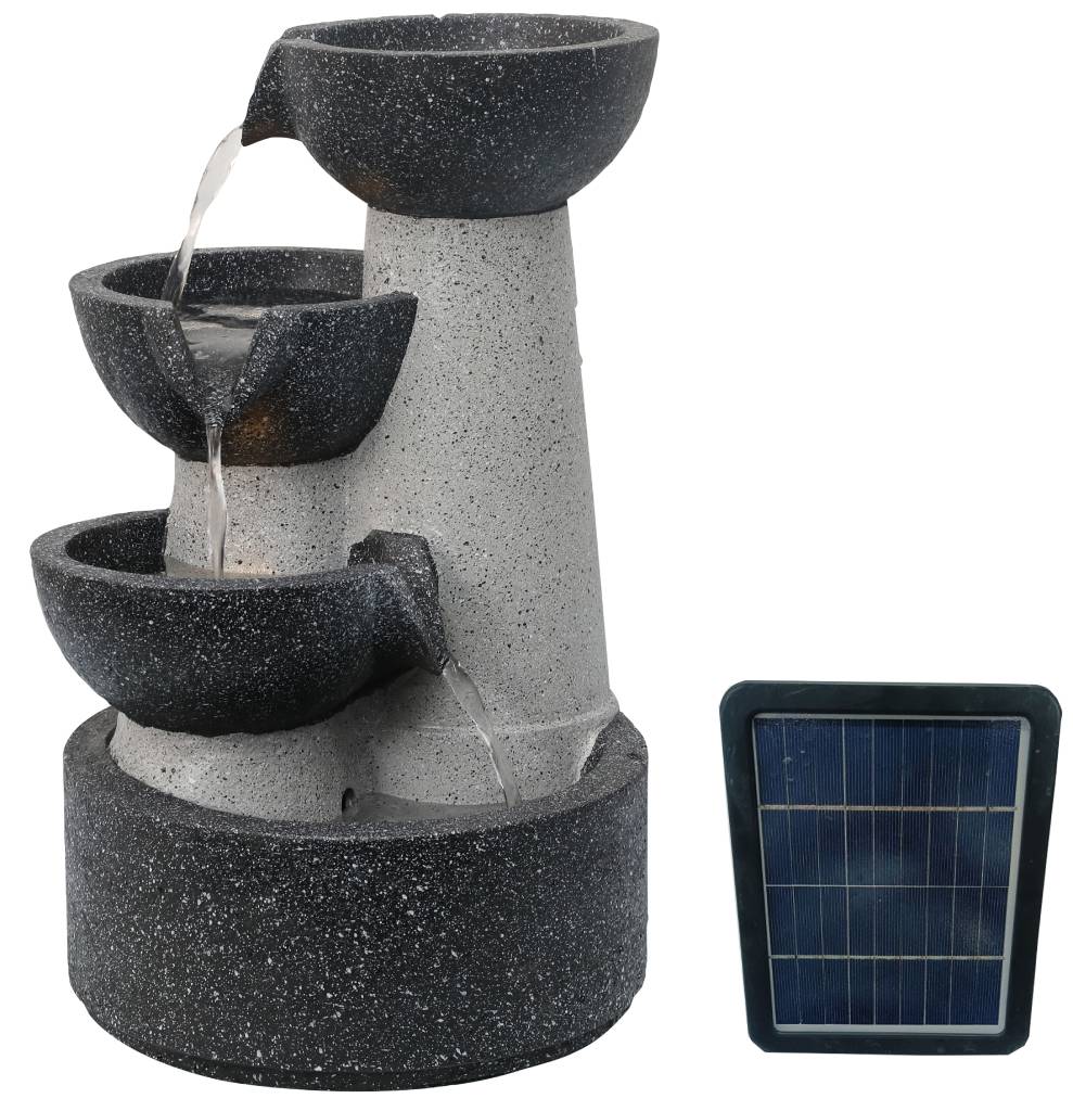 Zahradní solární fontána BestBerg SF-18 / polyresin / 25,5 x 24 x 41 cm Varianta: ivi0