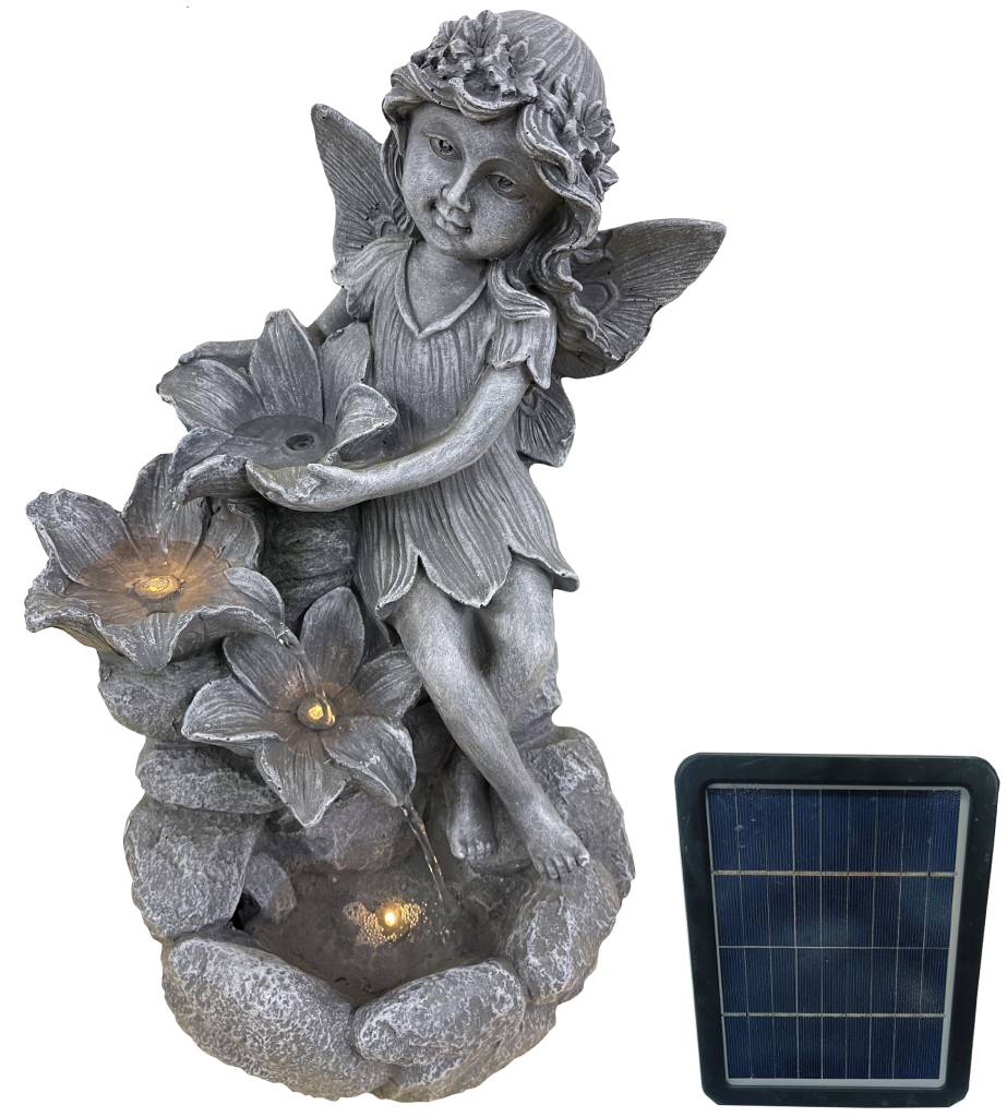 Zahradní solární fontána BestBerg SF-26 / polyresin / 29,5 x 25 x 45,3 cm Varianta: ivi0
