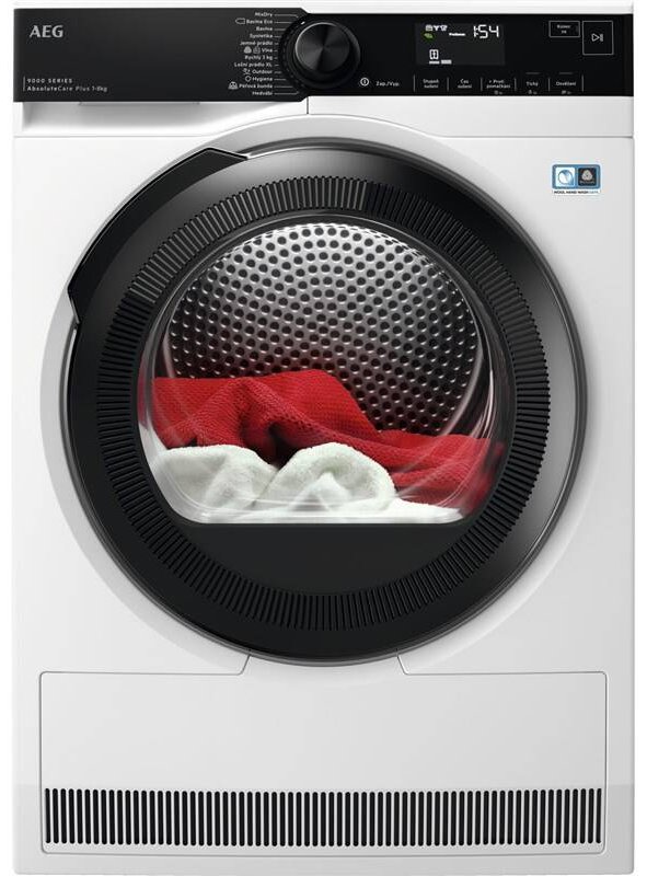 Sušička prádla AEG AbsoluteCare® 9000 TR838H4C / 8 kg / bílá Varianta: ivi1