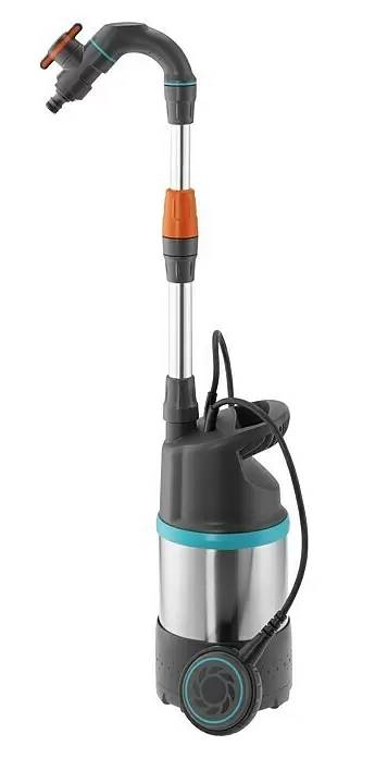 Čerpadlo do sudu na dešťovou vodu GARDENA 4700/2 Inox / 550 W / 4700 l/h / 2,3 bar / stříbrná/modrá Varianta: ivi1