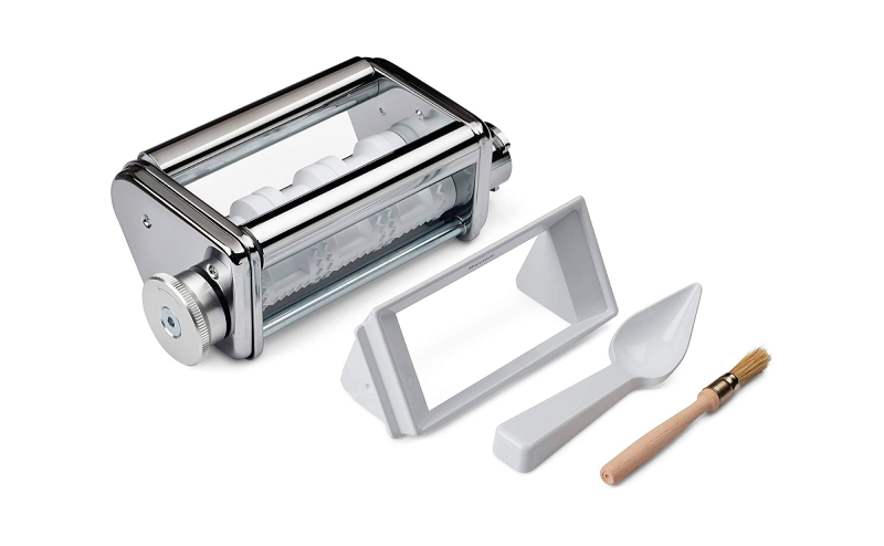 Nástavec na výrobu raviol KAX93.A0ME / příslušenství k robotům Kenwood Chef & kMix / nerezová ocel Varianta: ivi3