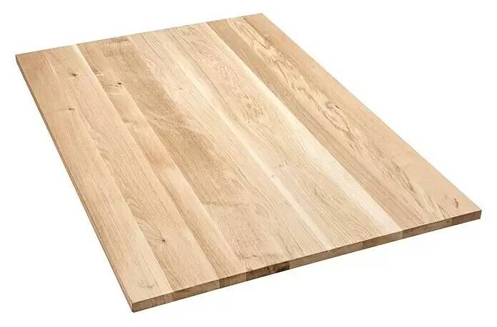 German Dubová deska stolu / masívní dřevo / 120 x 80 x 2,6 cm Varianta: ivi1
