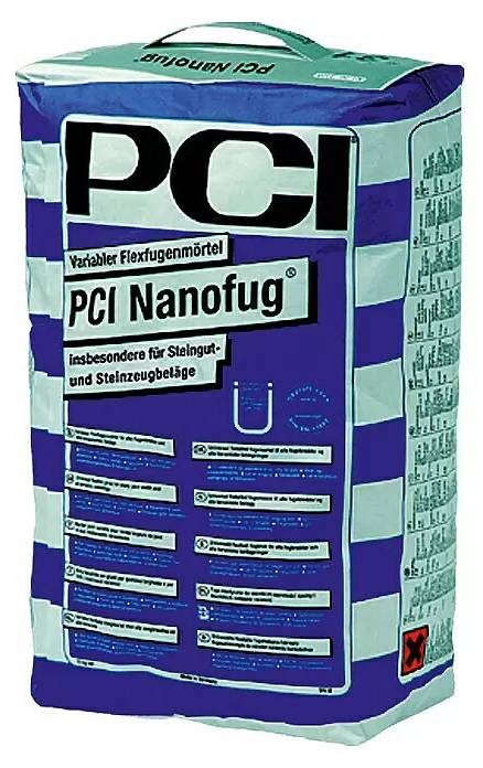 Spárovací hmota PCI Nanofug / 15 kg / světle šedá Varianta: ivi1