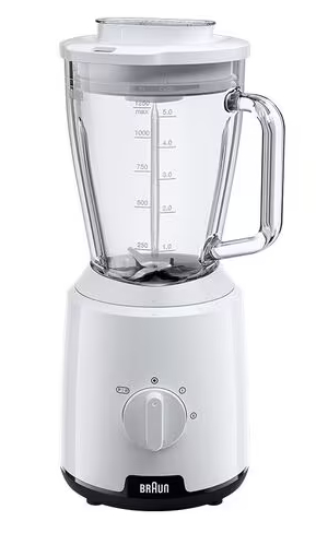 Stolní mixér Braun PowerBlend 1 JB1050W / 600 W / bílá Varianta: ivi33