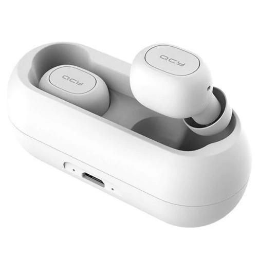 Bezdrátová sluchátka QCY T1C / dobíjecí pouzdro/ Bluetooth / bílá Varianta: ivi3