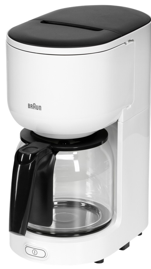 Kávovar na překapávanou kávu Braun KF 3120 WH PurEase / aroma karafa / 10 šálků / bílá Varianta: ivi4