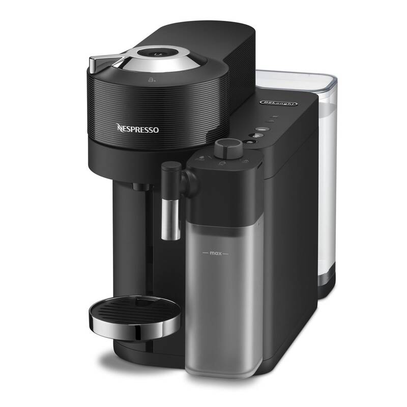 Kapslový kávovar DeLonghi Nespresso Vertuo Lattissima ENV300.B / 1500 W / 1,7 l / černá Varianta: ivi1