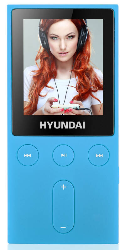 MP3 přehrávač Hyundai MPC 501 / 4 GB / FM / 1,8" (4,6 cm) LCD displej / modrá Varianta: ivi1