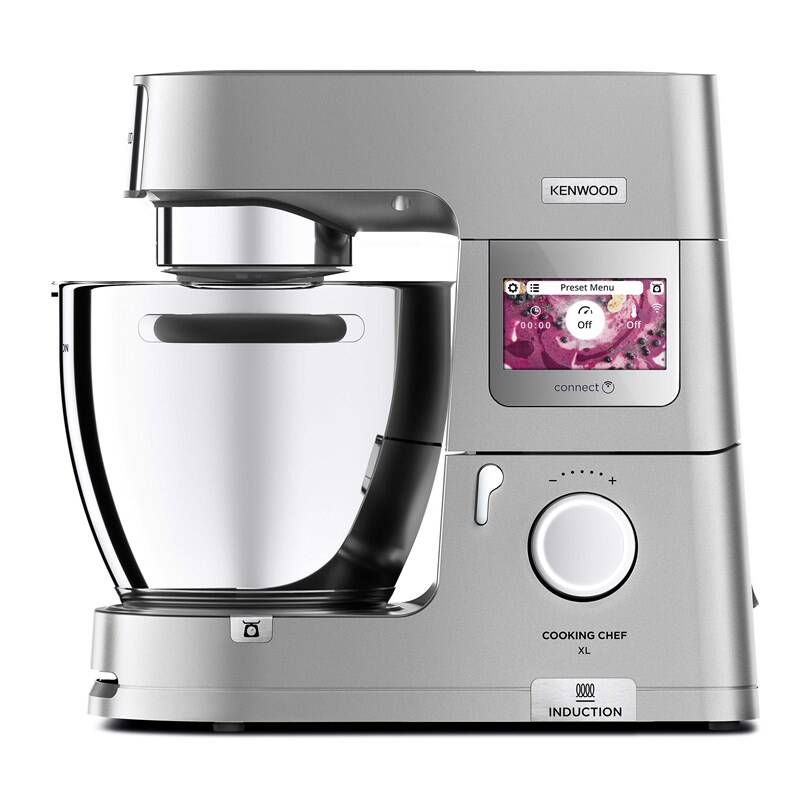 Kuchyňský varný robot Kenwood KCL95.424SI / 1500 W / objem nádoby 6,7 l / dotykové ovládání / stříbrná Varianta: ivi8