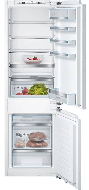 Vestavná kombinovaná chladnička Bosch Serie 6 KIS86AFE0 / 266 l / bílá Varianta: ivi1