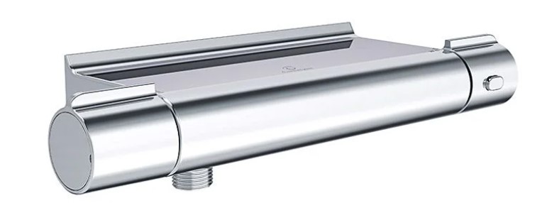 German Termostatická sprchová baterie / bezpečnostní zámek na 38 °C / 28 cm / mosaz / chrom Varianta: ivi1