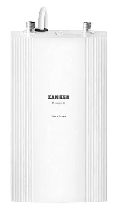 Průtokový ohřívač vody Zanker DE 13 KE / tepelný výkon 11/13,5 kW / průtok 5,4/6,4 l/min při 38 °C / volitelná připojená zátěž / bílá Varianta: ivi1