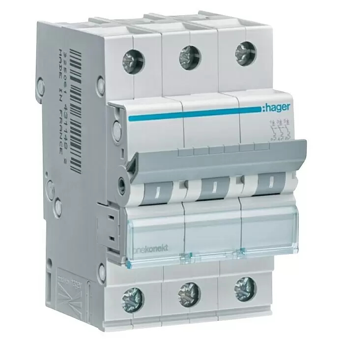 Jistič Hager MCN332 32A C / 32 A / 3 póly Varianta: ivi1