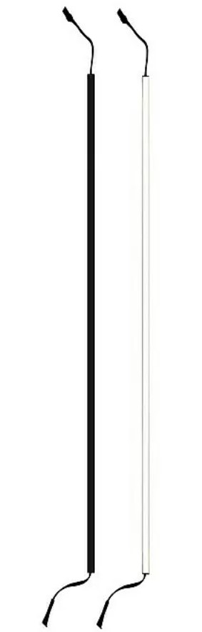 Světelný pás Direct Signs pro akustické panely / LED / 6 W / 24 V / 51,5 cm / černá/bílá Varianta: ivi0