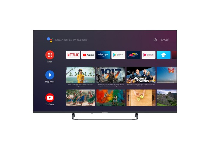 Smart LED televize Smart Tech 55UA10V3 / 4K UHD / 55" (139 cm) / černá Varianta: ivi1