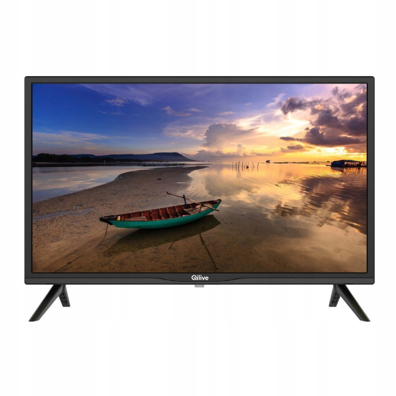LED televize Qilive Q24H221B / HD Ready / 24" (60 cm) / 1366 x 768 px / černá Varianta: ivi1