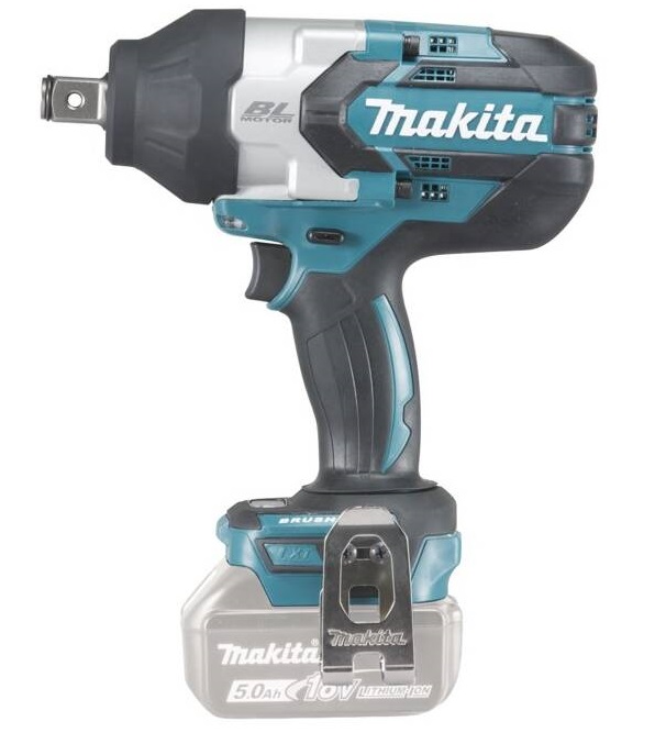 Aku rázový utahovák Makita DTW1001Z / bez akumulátoru a nabíječky / 1050 Nm / až 1800 otáček/min. / modrá Varianta: ivi1