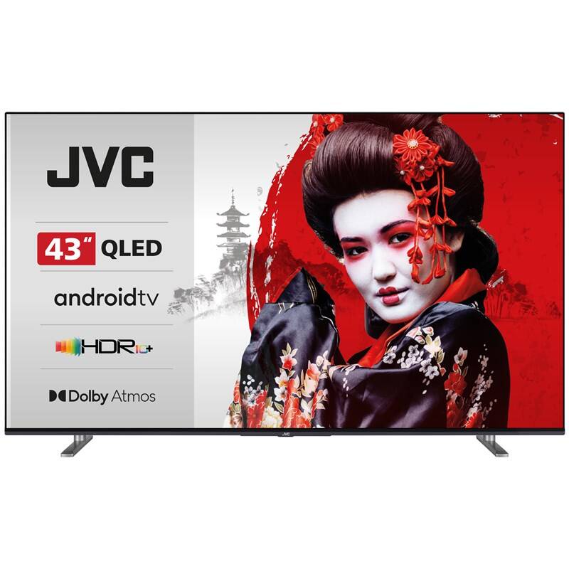Smart televize JVC LT-43VAQ6235 / QLED / 3840 × 2160 px / 43" (108 cm) / 4K Ultra HD / černá Varianta: ivi1