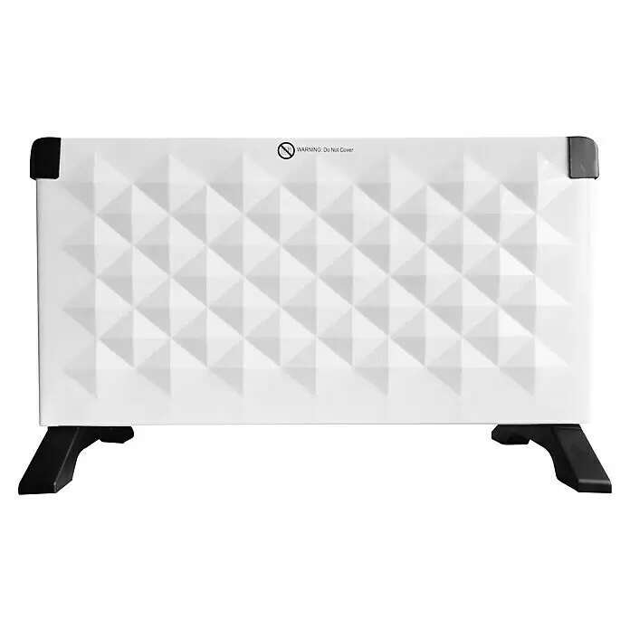German Konvektor s termostatem / pro 25 m2 / 2000 W / bílá/černá Varianta: ivi1