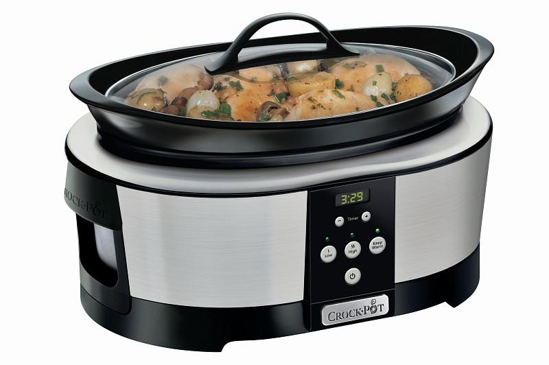 Pomalý hrnec CrockPot SCCPBPP605 / 250 W / 5,7 l / černá/nerez Varianta: ivi8