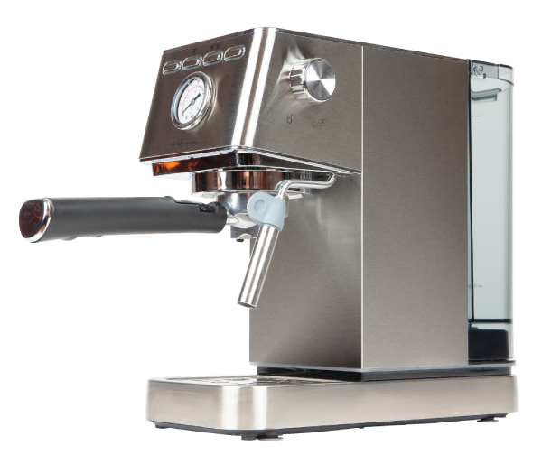 Pákový espresso kávovar Patricca Lacrema / 1350 W / 1,4 l / nerez Varianta: ivi7