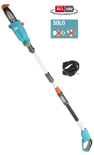 AKU vyvětvovací pilka Gardena 14770-55 TCS 20/18V / rychlost řezu 3,2 m/s / BEZ AKUMULÁTORU A NABÍJEČKY / tyrkysová Varianta: ivi1