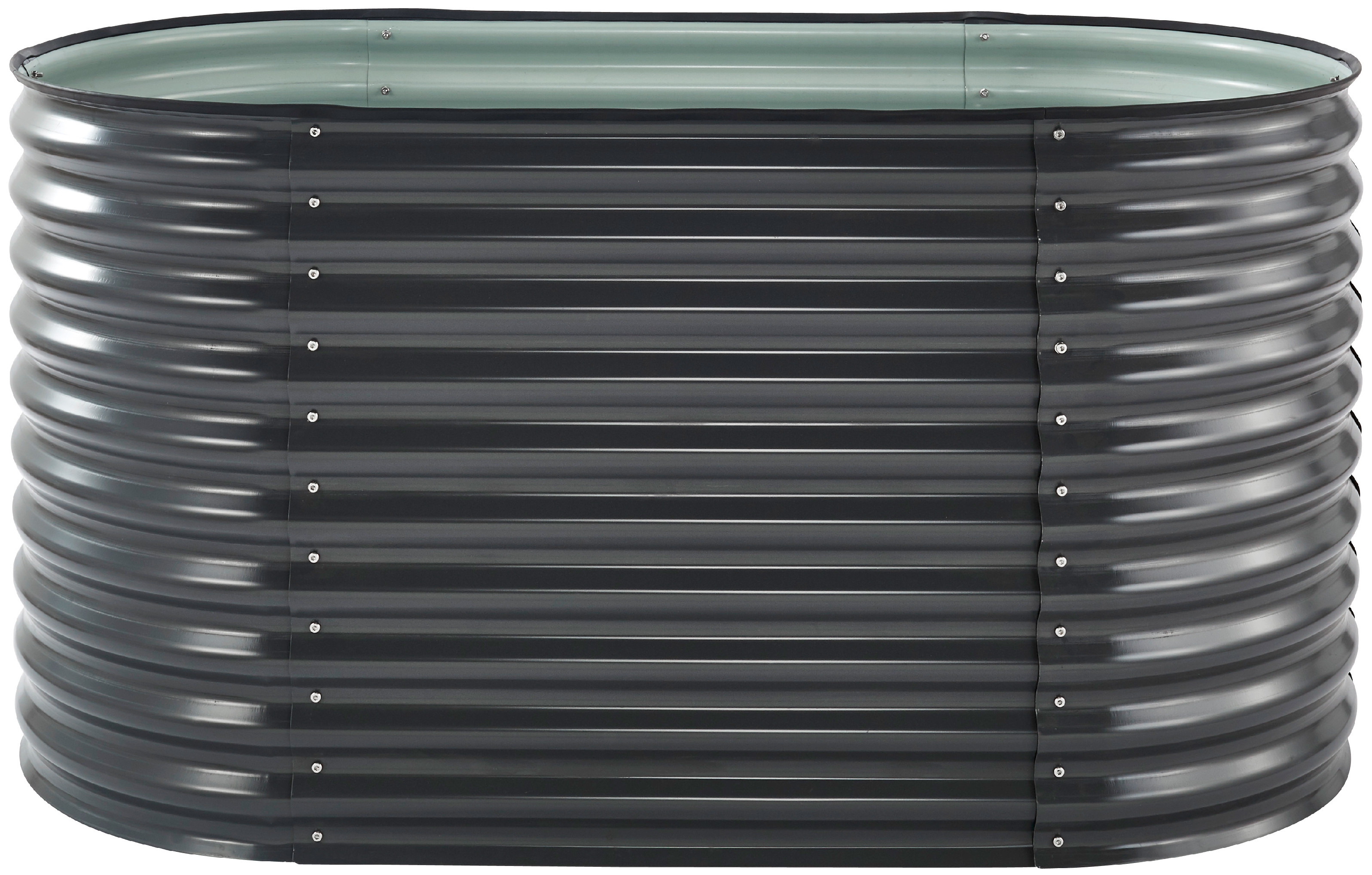 Vyvýšený zahradní záhon BestBerg VZO-XLA / 160 x 80 x 82 cm / šedá Varianta: ivi0