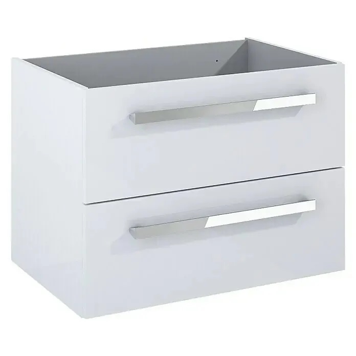 Skříňka pod umyvadlo Riva Vulcano / 52 × 72 × 46 cm / dřevotříska / bílá Varianta: ivi1